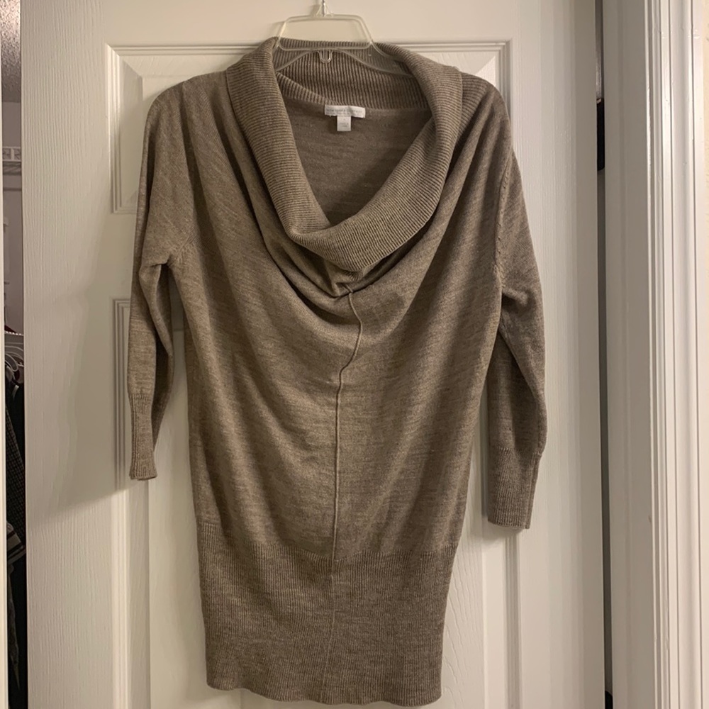 New York & Company cow neck sweater- Size M